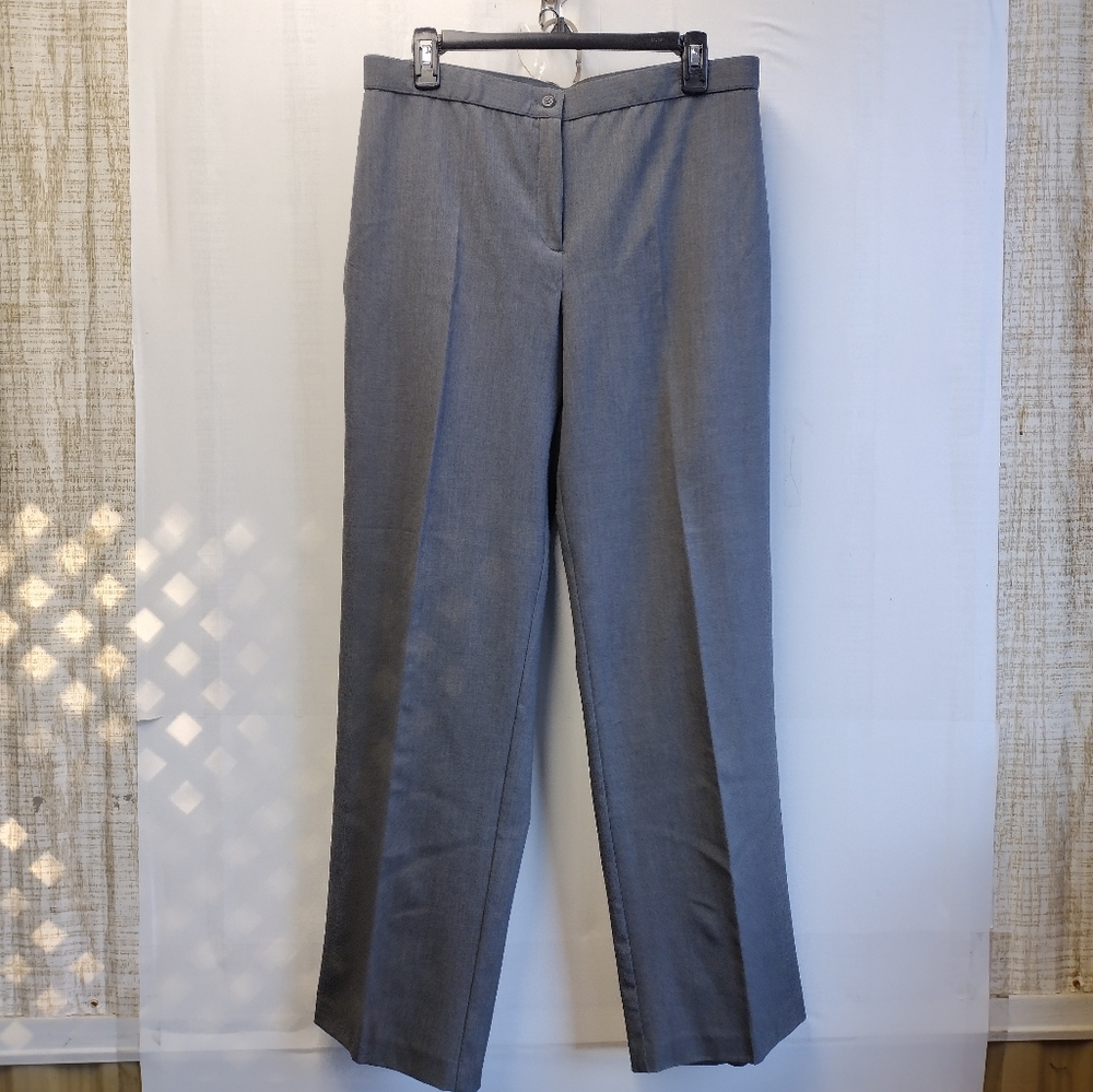 David Dart Womens Wide Leg High Rise Pants Tummy Control 12